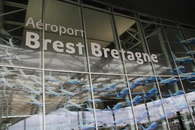 Airport Brest Bretagne Airport — exterior view