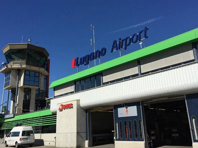 Airport Lugano Airport — exterior view