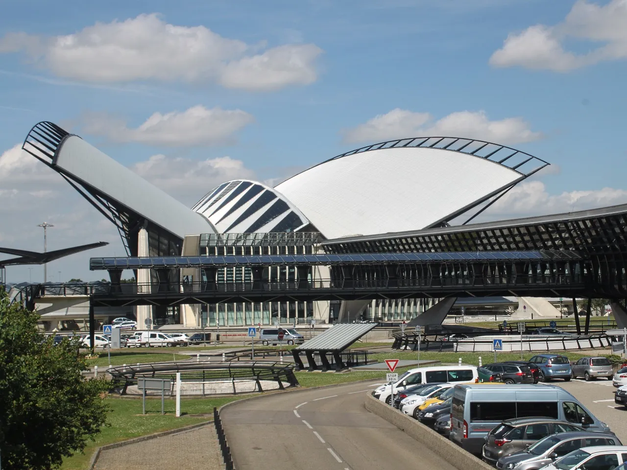 Airport Lyon Saint Exupéry Airport — exterior view